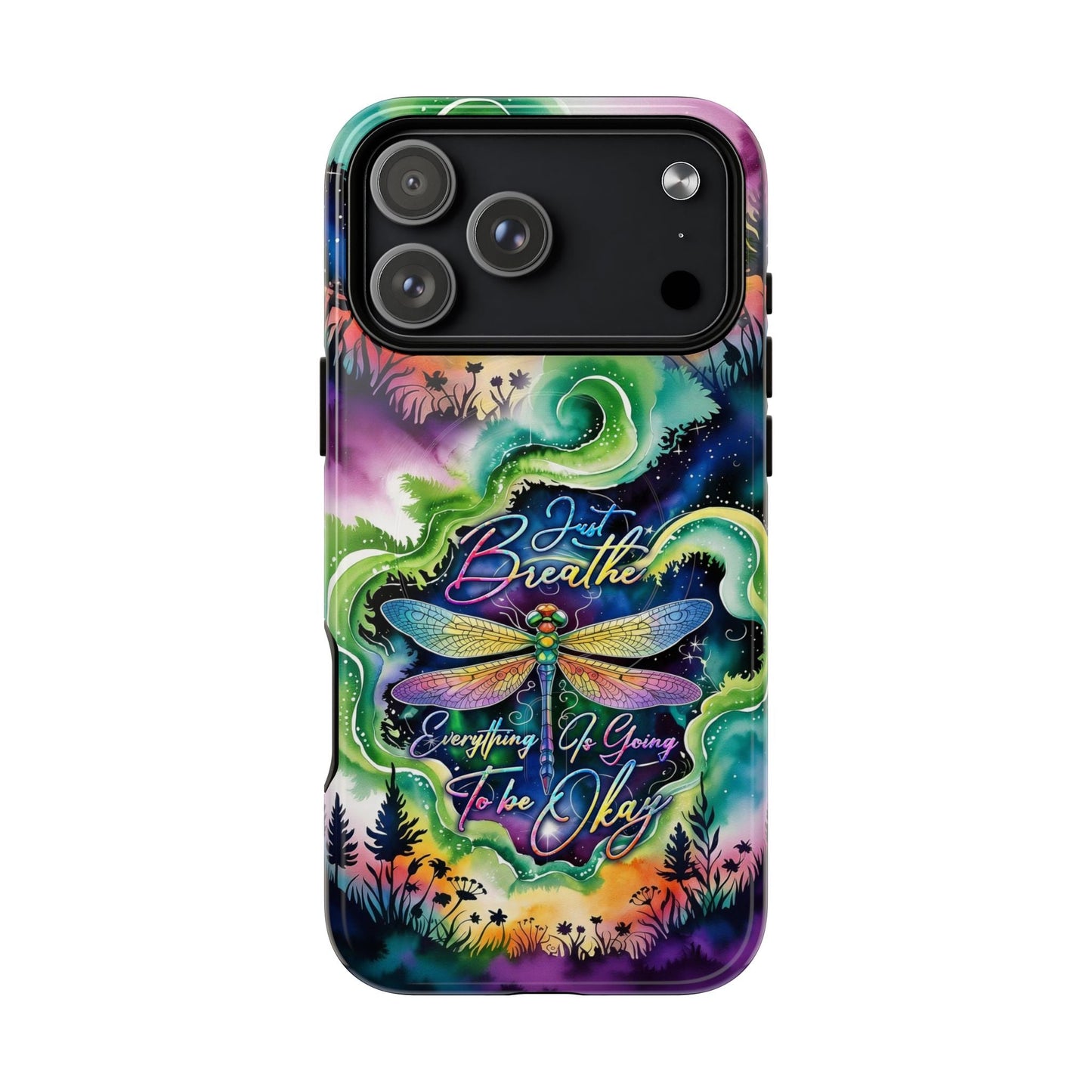 JUST BREATH DRAGONFLY MAGNETIC  PHONE CASE - TLHG2304264