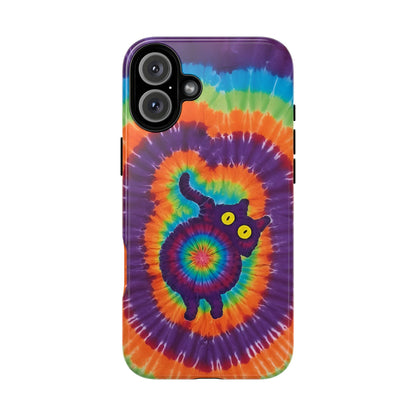 FUNNY CAT SWIRL PHONE CASE - TLNO1604261