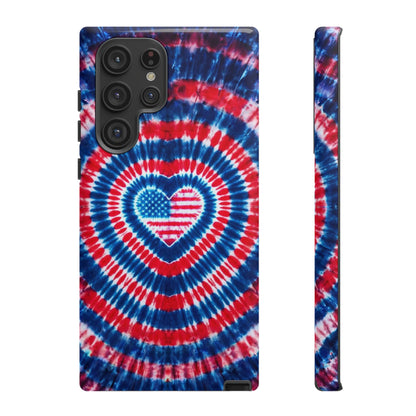AMERICAN FLAG HEART PHONE CASE - TYPQ1304266