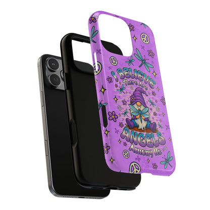 I BELIEVE THERE ARE ANGELS AMONG US GNOME MAGNETIC PHONE CASE - TLNO1604262