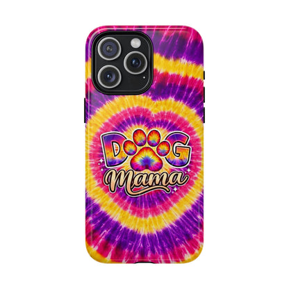 DOG MAMA PAW PRINT SWIRL MAGNETIC PHONE CASE  - TLNT1504261