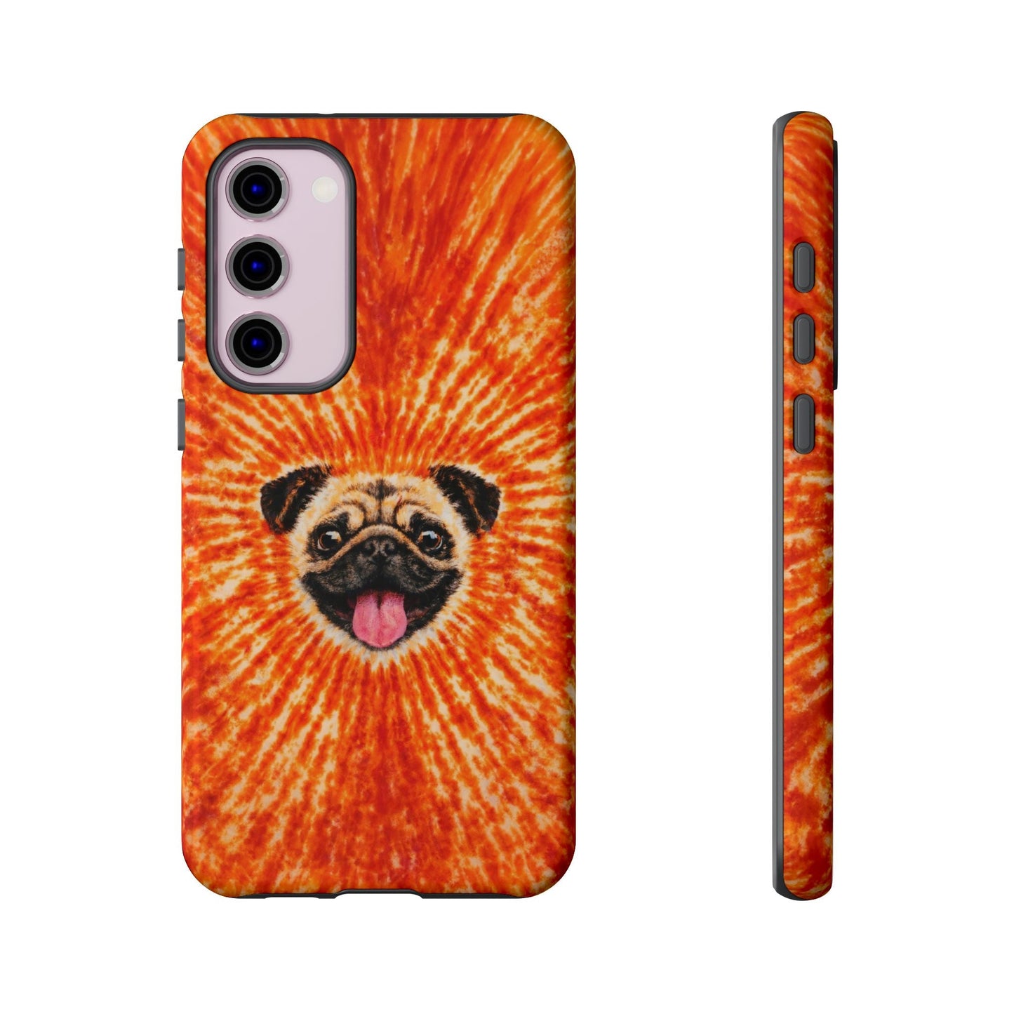 PUG DOG ORANGE  PHONE CASE - TLNT1604261