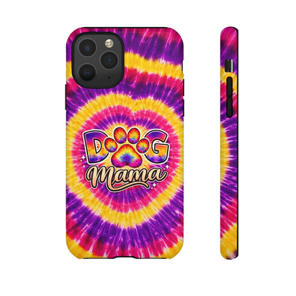 DOG MAMA PAW PRINT SWIRL PHONE CASE   - TLNT1504261