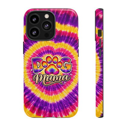 DOG MAMA PAW PRINT SWIRL PHONE CASE   - TLNT1504261