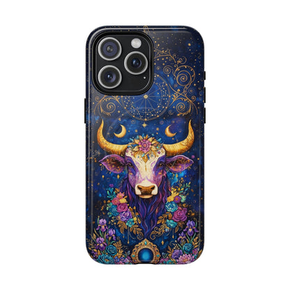 HIPPIE MAGIC COW MAGNETIC PHONE CASE - TLNT2304262