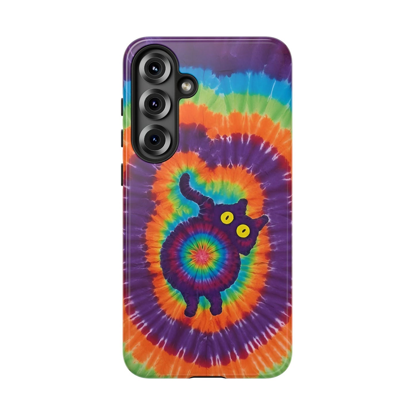 FUNNY CAT SWIRL PHONE CASE - TLNO1604261