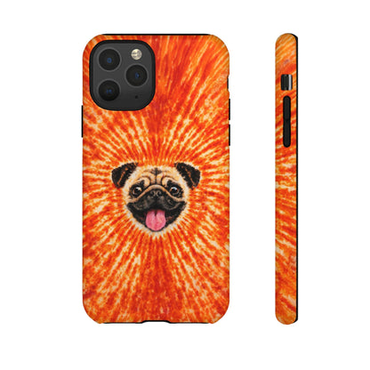 PUG DOG ORANGE  PHONE CASE - TLNT1604261
