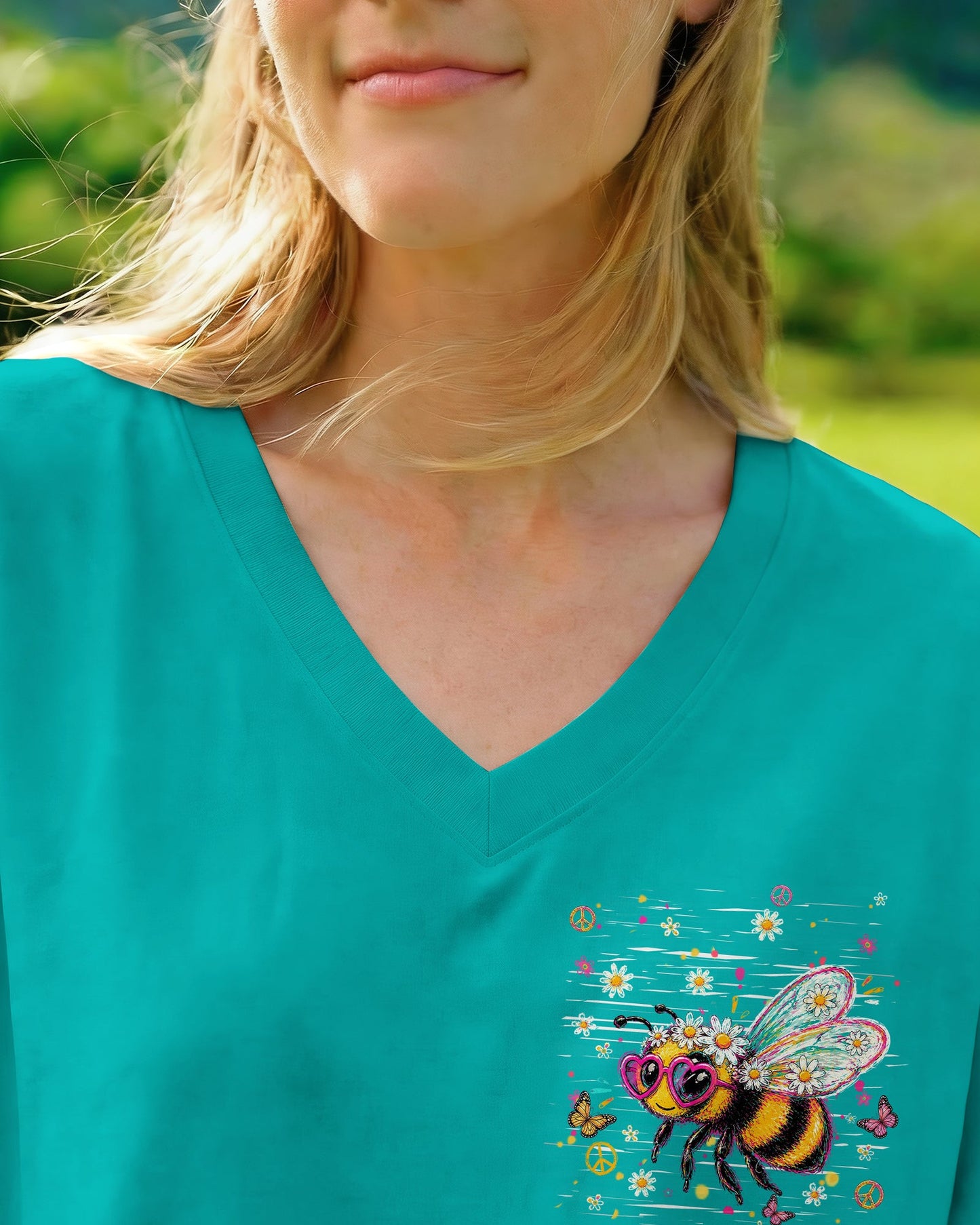 SUCK IT UP BUTTERCUP BEE ALL OVER PRINT  - TLHN1106261
