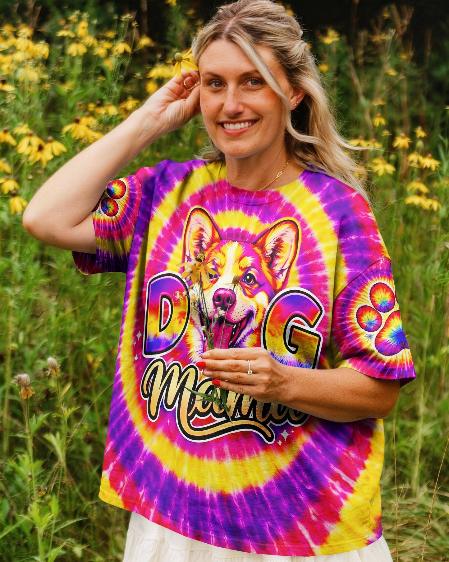 DOG MAMA CORGI  ALL OVER PRINT - TLNT2104262