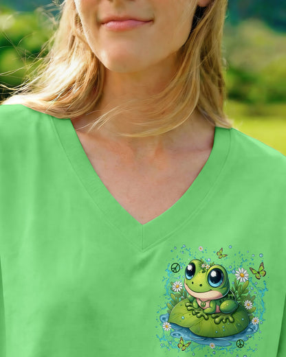 JUST BREATHE FROG ALL OVER PRINT - TYLN2705262