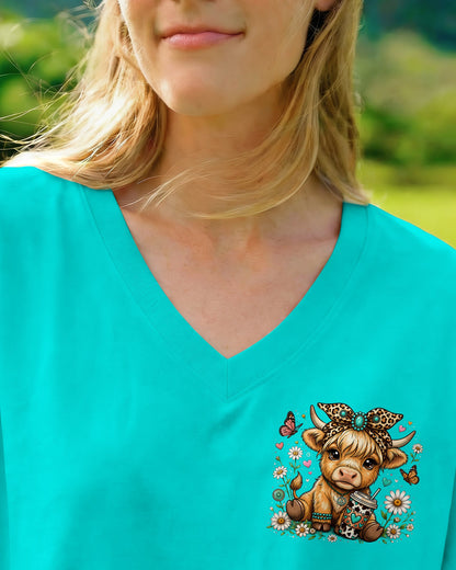 LITTLE COUNTRY LOTTA ATTITUDE COW ALL OVER PRINT  - TLNO0906263