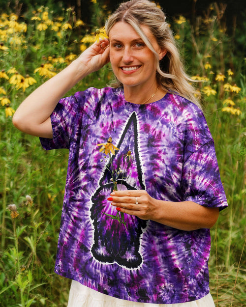 GROOVY GNOME  PURPLE PATTERN ALL OVER PRINT - TLNT1405261