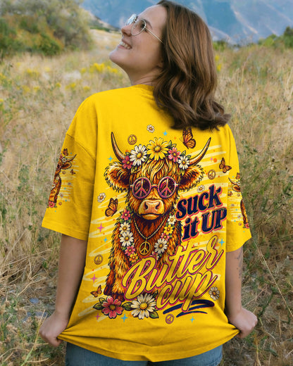 SUCK IT UP BUTTERCUP  COW ALL OVER PRINT  - TLNT0705262
