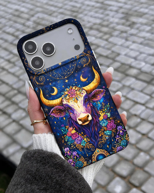 HIPPIE MAGIC COW  PHONE CASE - TLNT2304262