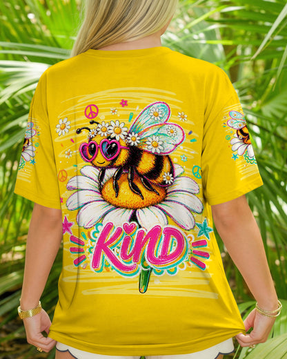 BEE KIND DAISIES ALL OVER PRINT  - TLNT0805263