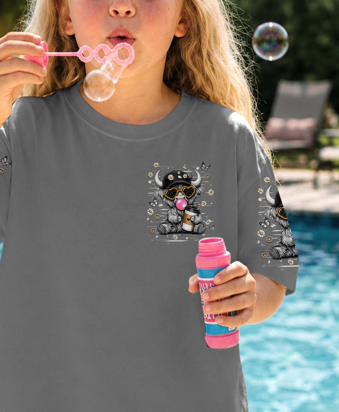 SUCK IT UP BUTTERCUP COW KIDS ALL OVER PRINT  - TLHN0806264