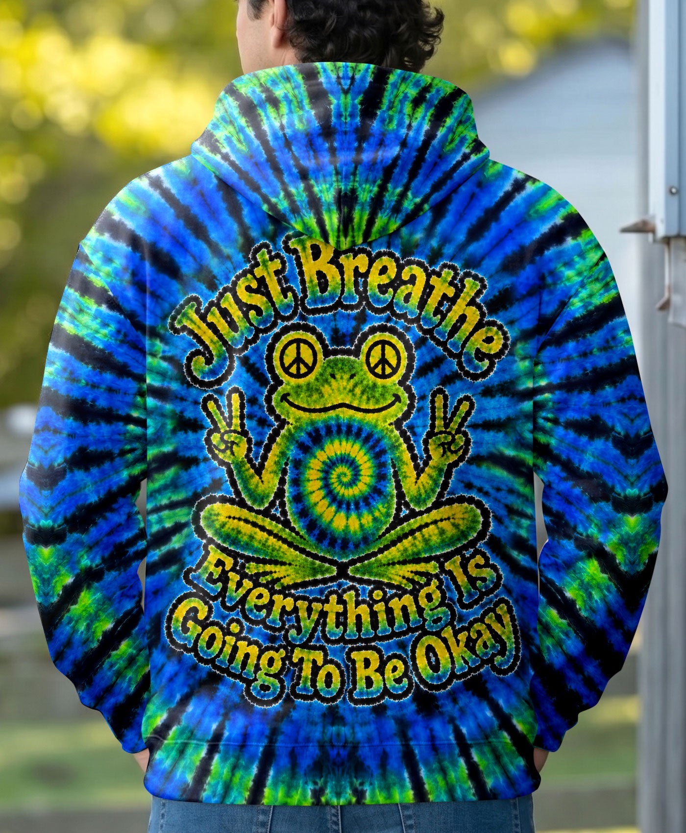 JUST BREATHE FROG  ALL OVER PRINT - TLHN1205261