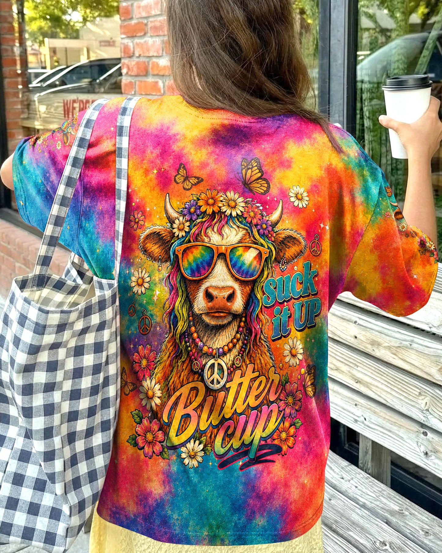 SUCK IT UP BUTTERCUP COW ALL OVER PRINT - TLNT2605264