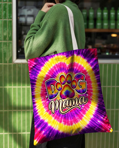 DOG MAMA PAW PRINT SWIRL TOTE BAG - TLNT1504263