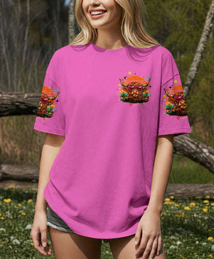 APPARENTLY I HAVE AN ATTITUDE WHO KNEW COW ALL OVER PRINT - TLHN1004261