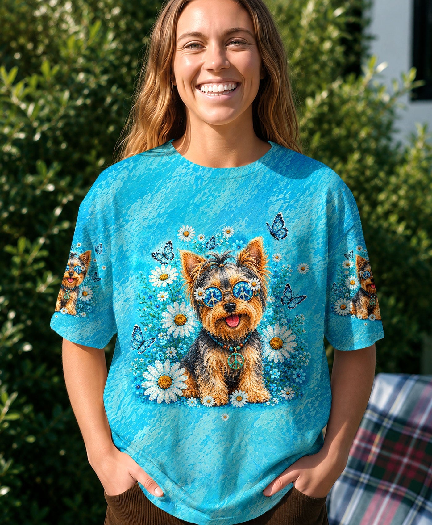 WHISPER WORDS OF WISDOM LET IT BE YORKIE DOG  ALL OVER PRINT - TLHN1405261