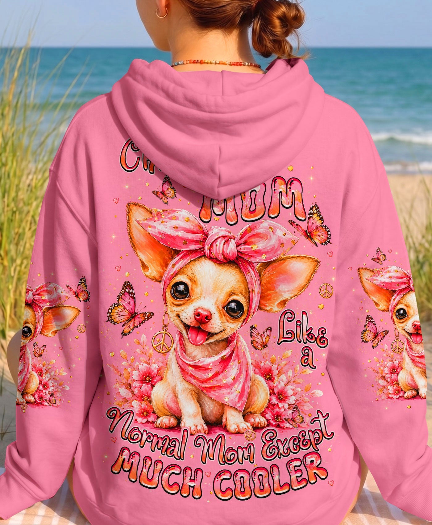 CHIHUAHUA MOM COOLER DOG ALL OVER PRINT - TLHN1805263