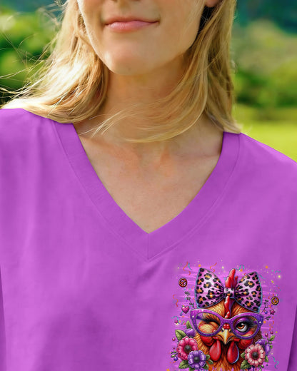 RELAX WE'RE ALL CRAZY CHICKEN ALL OVER PRINT - TYLN2906263