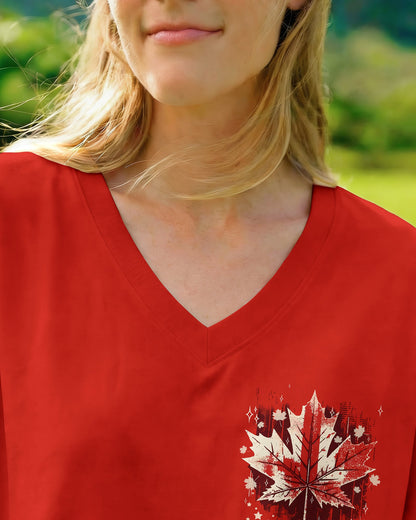 O CANADA WILD AND FREE ALL OVER PRINT - TYQY2406262