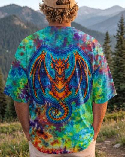 DRAGON SWIRL ALL OVER PRINT - TLHN0804262