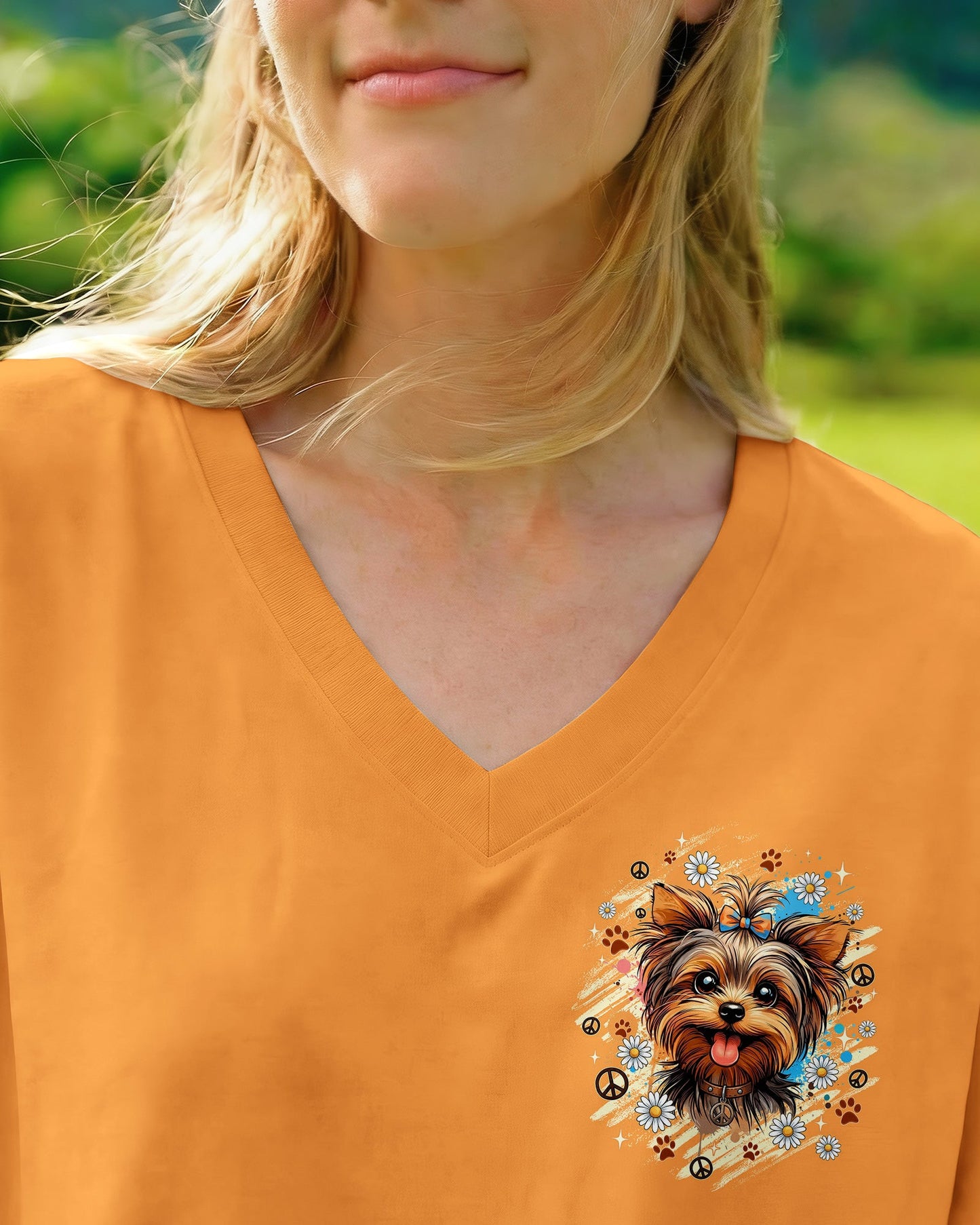 I'M NOT SHOUTING YORKSHIRE TERRIER DOG ALL OVER PRINT - TYQY1805262