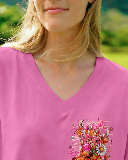 NOT IN THE MOOOOD COW ALL OVER PRINT - TYLN0807262