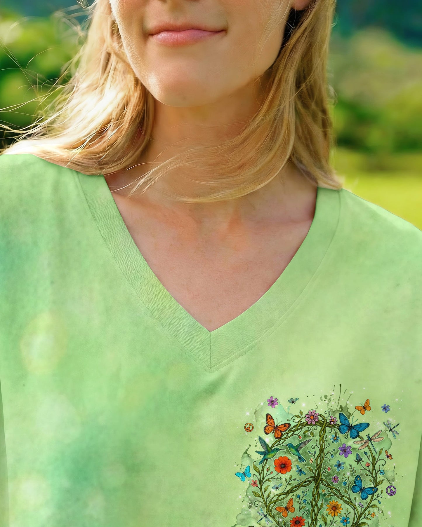 JUST BREATHE PEACE ALL OVER PRINT - TYLN1004263
