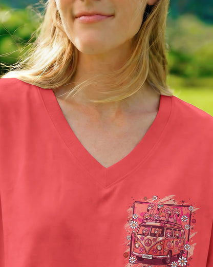 LET'S GO GIRLS FLAMINGO ALL OVER PRINT - TYLN0707263