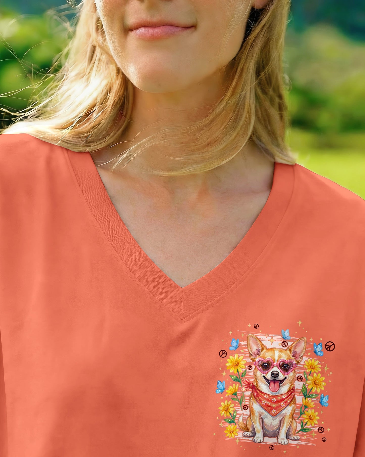 WHISPER WORDS OF WISDOM LET IT BE CHIHUAHUA DOG ALL OVER PRINT - TYPQ2404261