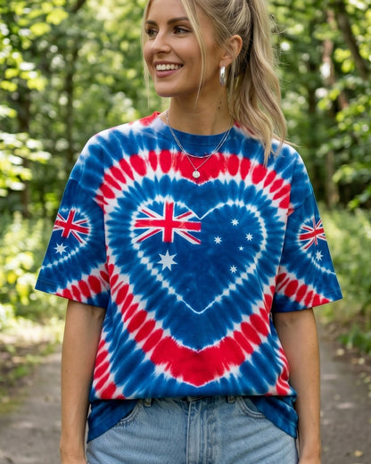 AUSTRALIA FLAG HEART ALL OVER PRINT - TYPQ1106263
