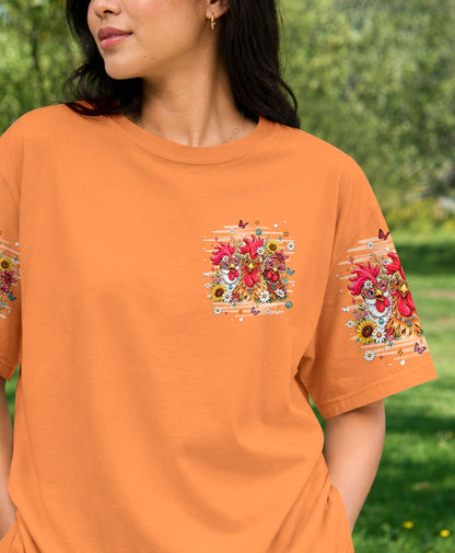 LET'S GO GIRLS CHICKEN ALL OVER PRINT    - TLHN2506262