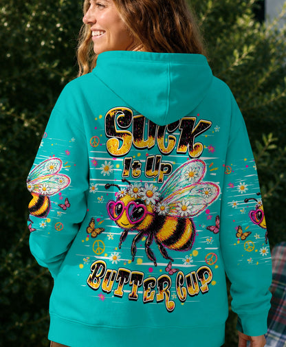 SUCK IT UP BUTTERCUP BEE ALL OVER PRINT  - TLHN1106261