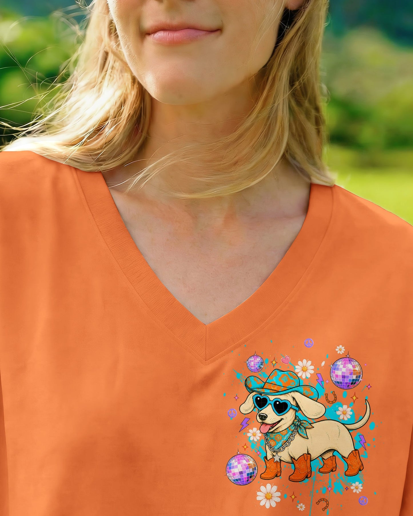 LET'S GO GIRLS DACHSHUND DOG ALL OVER PRINT - TLTW1806265
