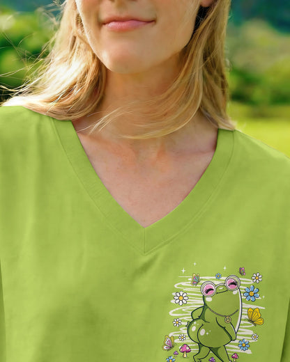 WHY BE MOODY FROG ALL OVER PRINT - TLNT1206263