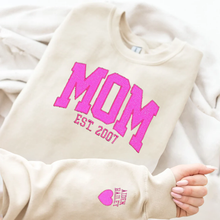 Load image into Gallery viewer, Personalized Embroidered Glitter Hoodie Sweatshirt T-Shirt
