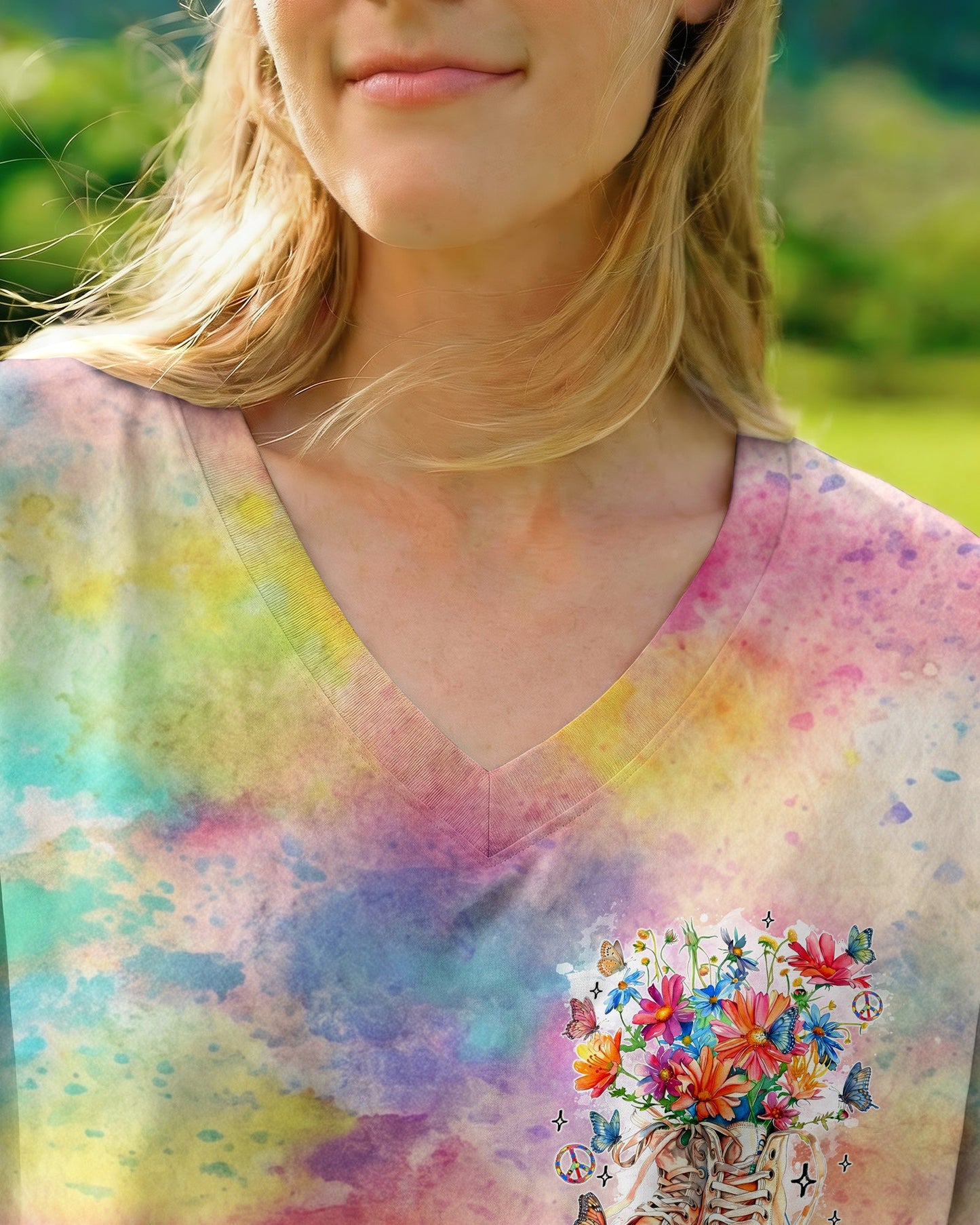 FOCUS ON THE GOOD ALL OVER PRINT - TY2104262