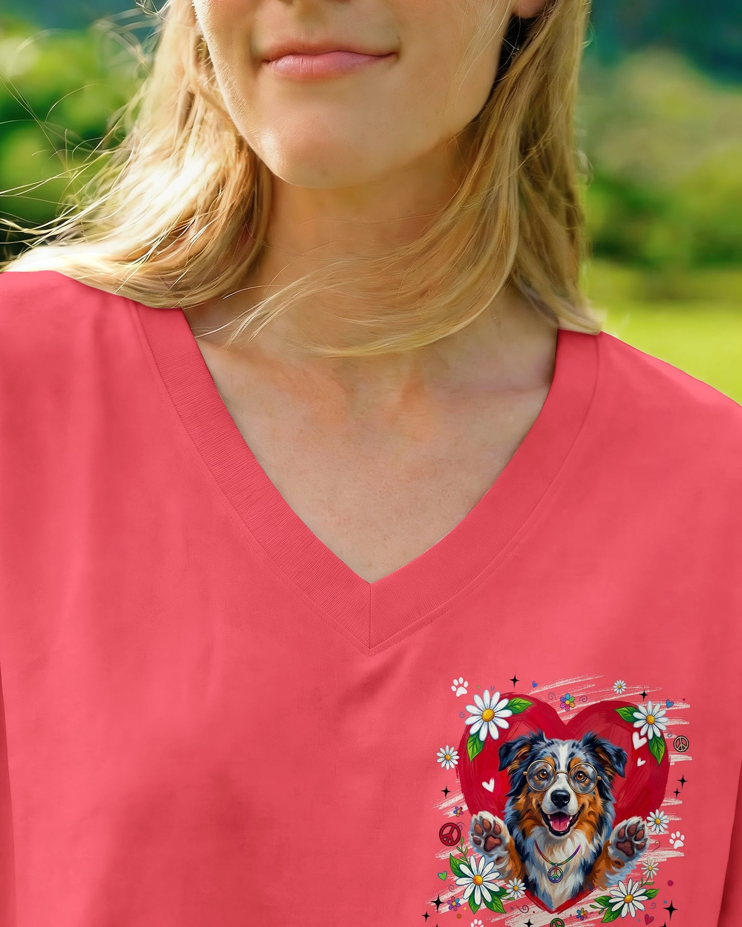 BE KIND AUSTRALIAN SHEPHERD DOG ALL OVER PRINT - TYLN0206262
