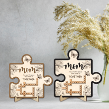 Load image into Gallery viewer, Mother&#39;s Day Custom Crossword Sign for Mom
