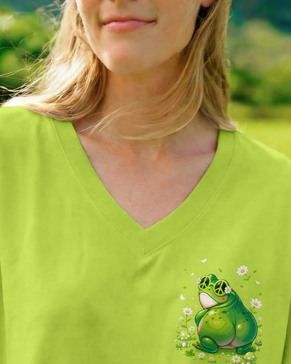WHY BE MOODY FROG ALL OVER PRINT - TLNO2905261