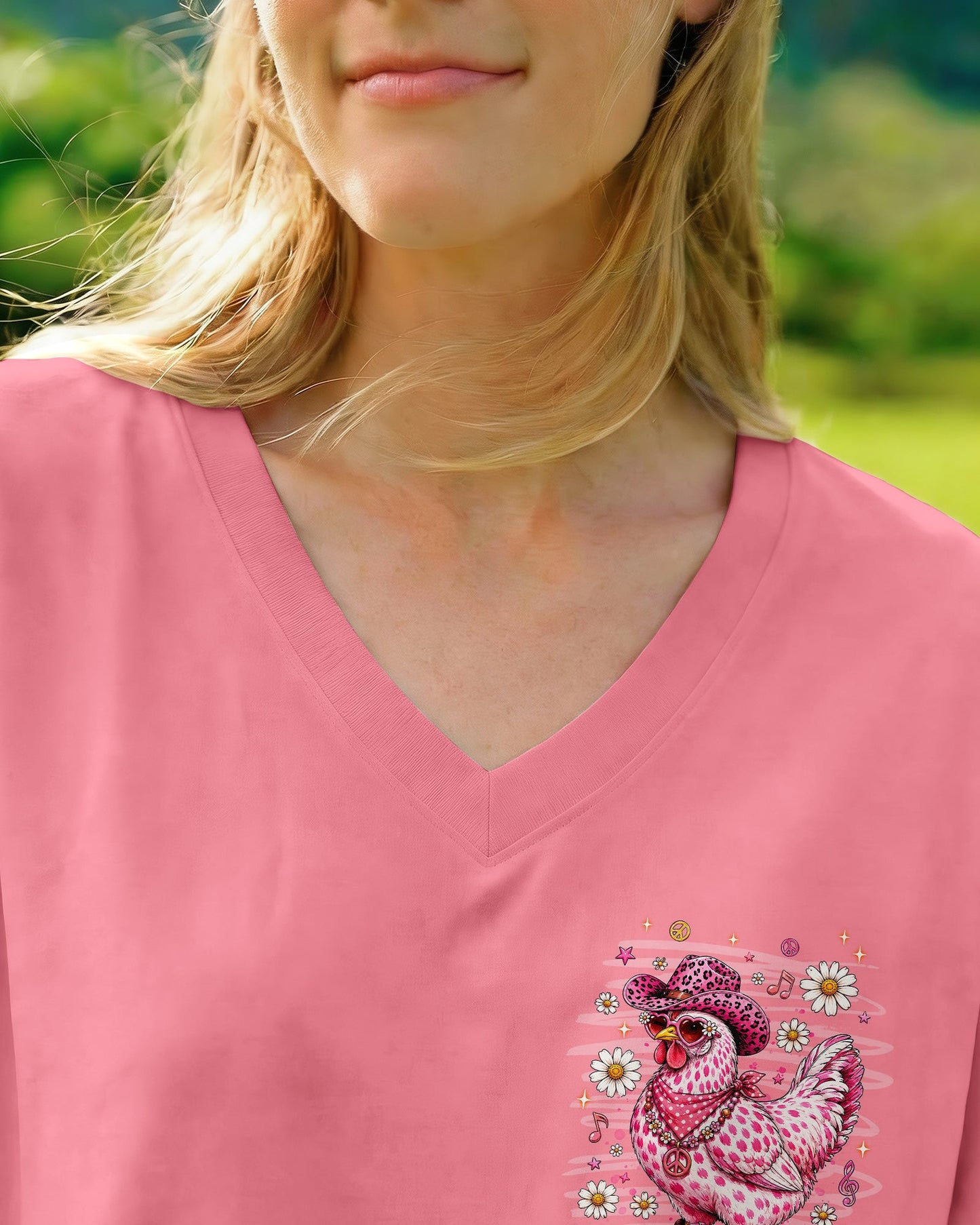 LET'S GO GIRLS HEN CHICKEN ALL OVER PRINT - TLNT2606261