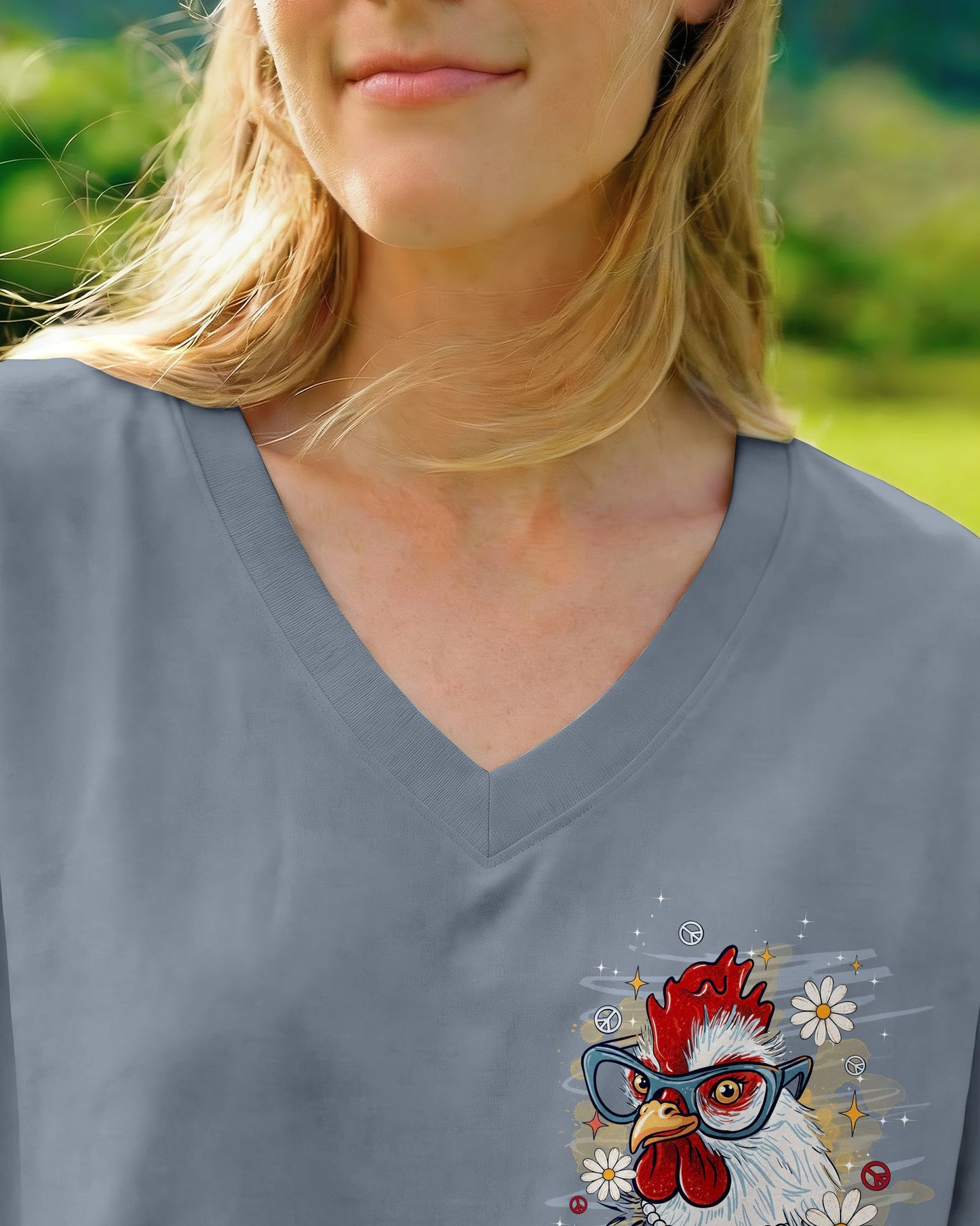 AGING MAY HAVE SLOWED ME DOWN CHICKEN ALL OVER PRINT  - TLTW0906264