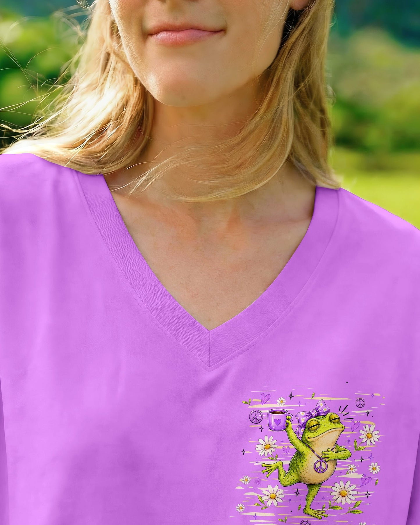 FIRST OF ALL JESUS THINKS FROG ALL OVER PRINT  - TLHN0307262