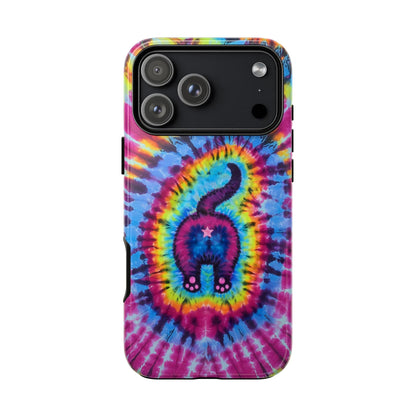 CAT COLORFUL SWIRL PATTERN PHONE CASE - TLTW1404263