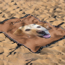 Load image into Gallery viewer, Personalized Pet Custom Woven Blanket
