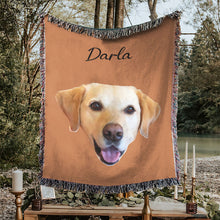 Load image into Gallery viewer, Personalized Pet Custom Woven Blanket

